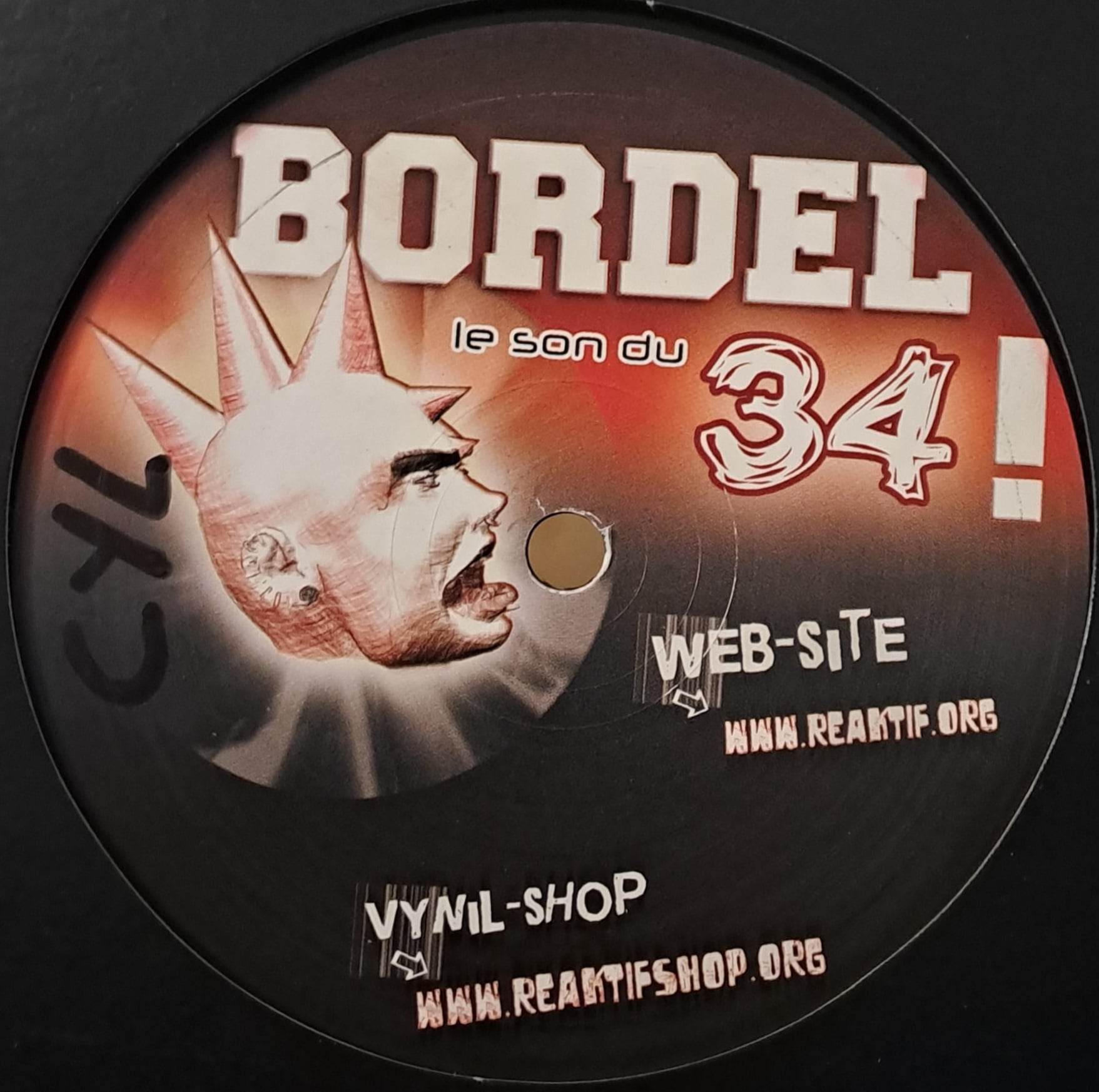 Bordel 34 01 - vinyle freetekno